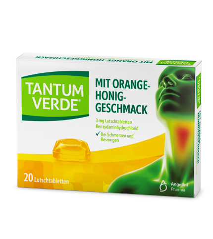 Tantum Verde Lutschtabletten mit Orangengeschmack