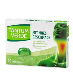 Tantum Verde Lutschtabletten mit Minzgeschmack